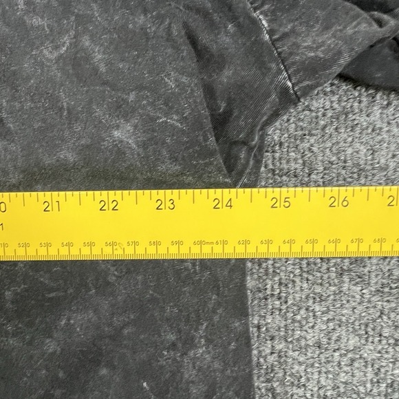 Affliction Red Skull Live Fast Tee 3XL Men's Black Acid Wash - Picture 7 of 13